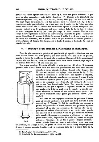 Rivista di topografia e catasto