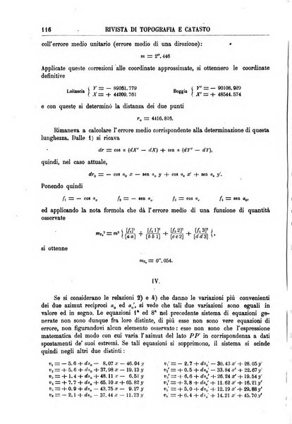 Rivista di topografia e catasto