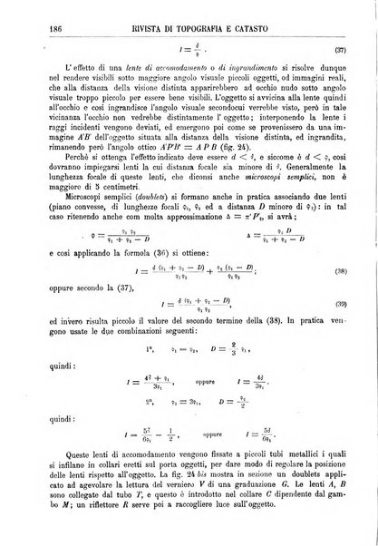 Rivista di topografia e catasto