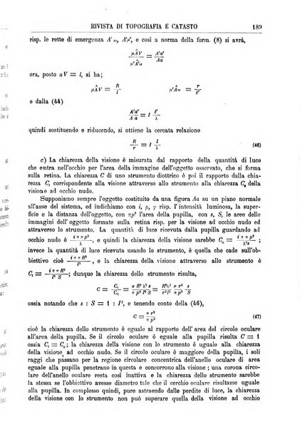 Rivista di topografia e catasto