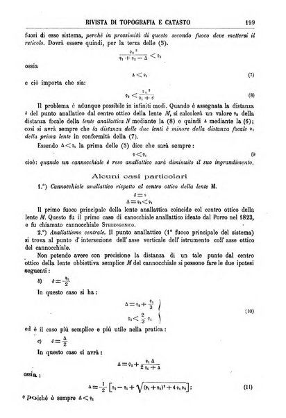 Rivista di topografia e catasto