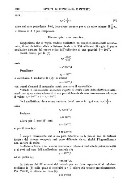 Rivista di topografia e catasto