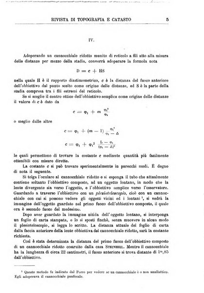 Rivista di topografia e catasto