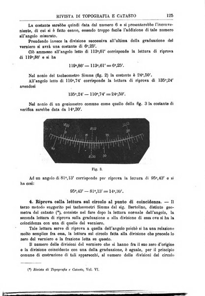 Rivista di topografia e catasto