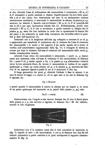 Rivista di topografia e catasto