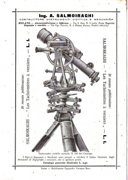 Rivista di topografia e catasto