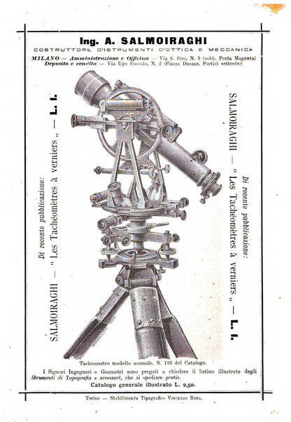 Rivista di topografia e catasto