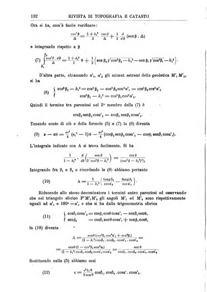 Rivista di topografia e catasto