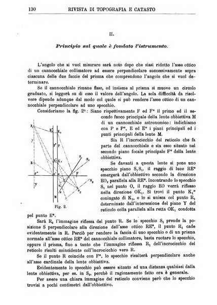 Rivista di topografia e catasto