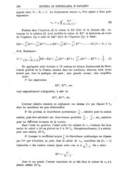 Rivista di topografia e catasto