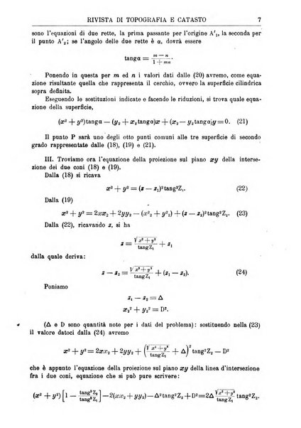 Rivista di topografia e catasto