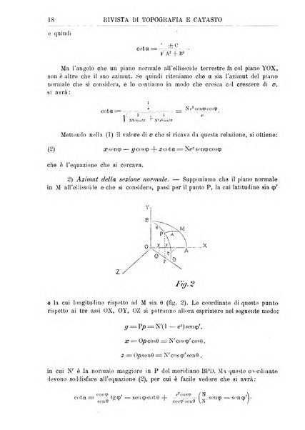 Rivista di topografia e catasto