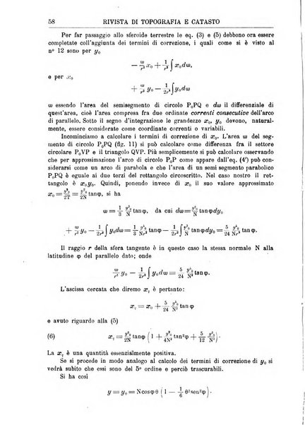 Rivista di topografia e catasto