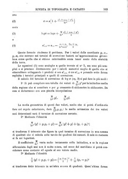 Rivista di topografia e catasto