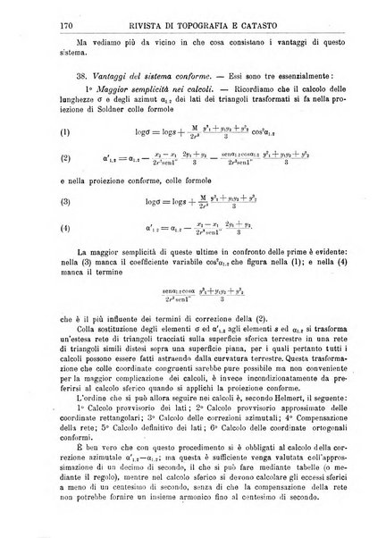 Rivista di topografia e catasto