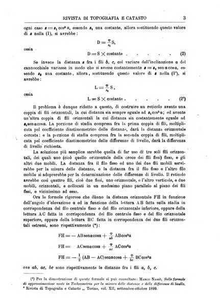 Rivista di topografia e catasto