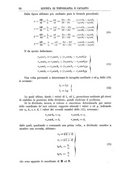 Rivista di topografia e catasto