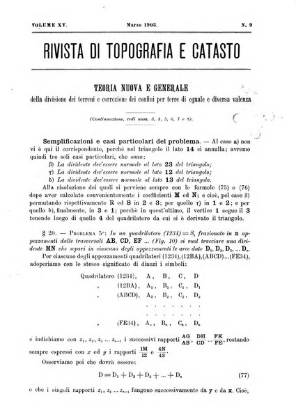 Rivista di topografia e catasto