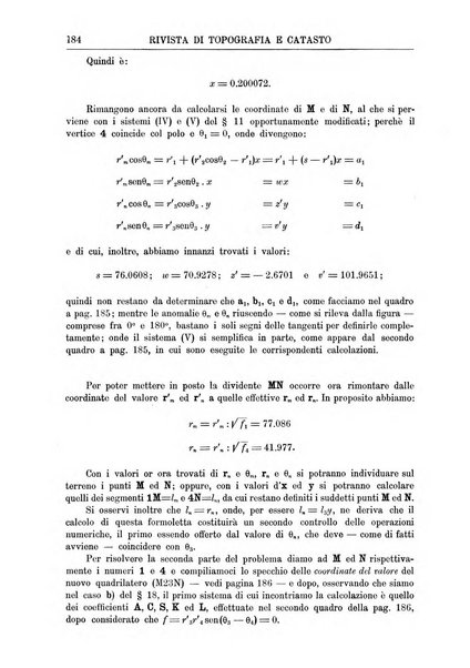 Rivista di topografia e catasto