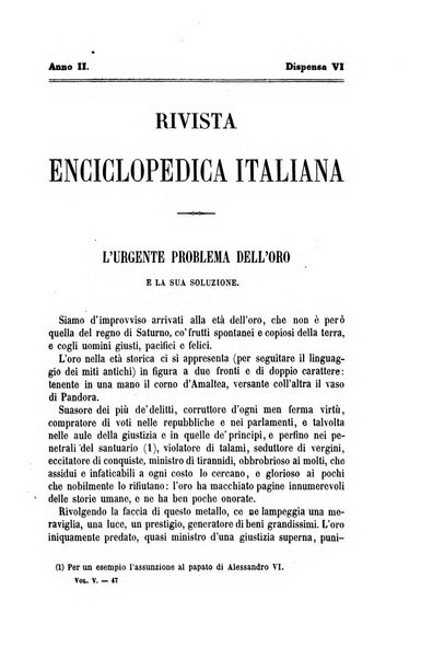 Rivista enciclopedica italiana e giornale dell'Associazione agraria di Torino