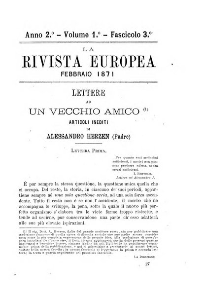 La rivista europea