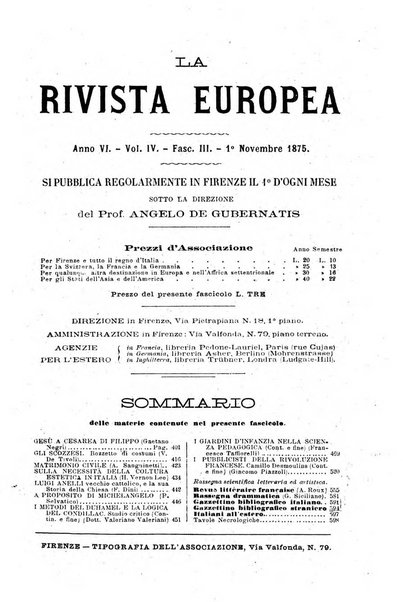 La rivista europea