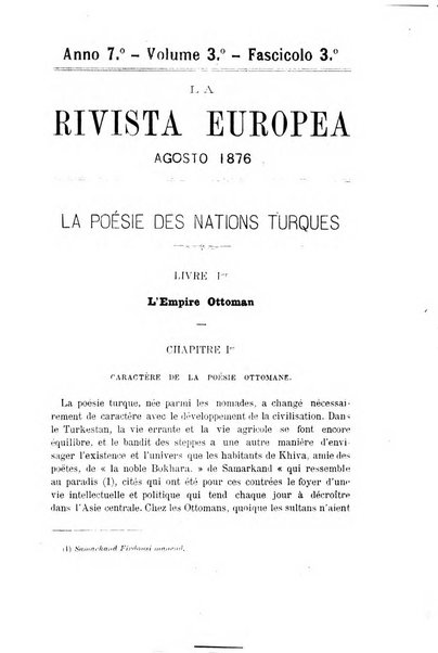 La rivista europea