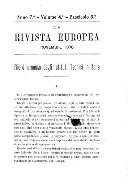 La rivista europea