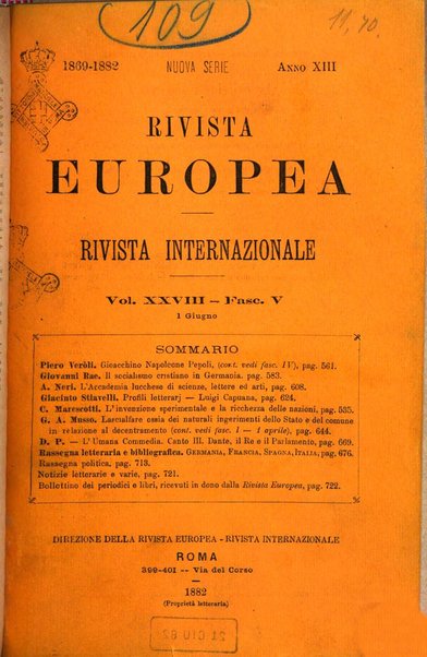 La rivista europea