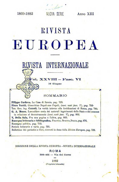 La rivista europea