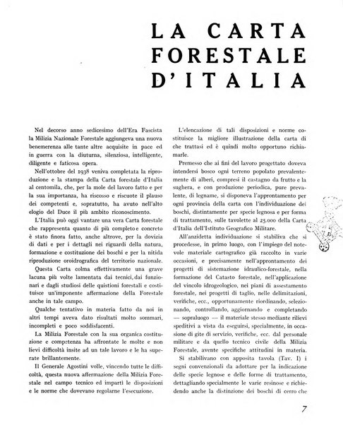 La rivista forestale italiana