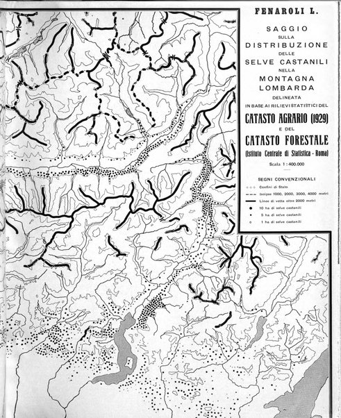 La rivista forestale italiana