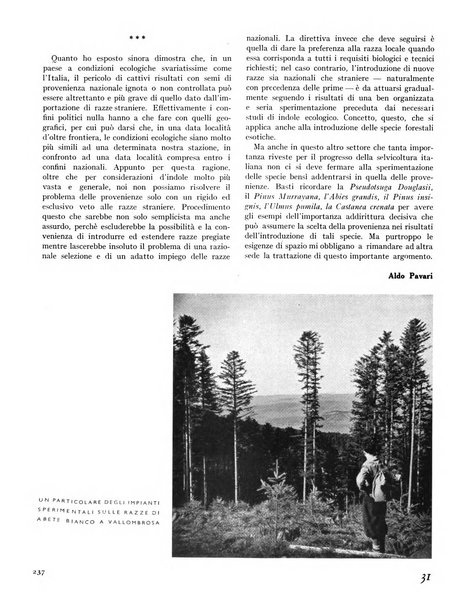 La rivista forestale italiana