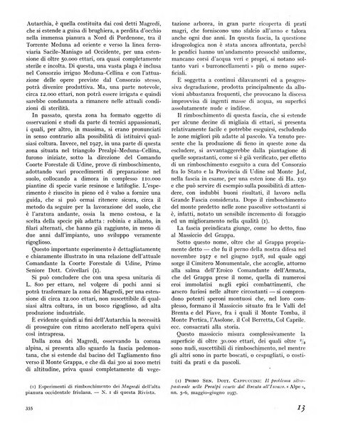 La rivista forestale italiana