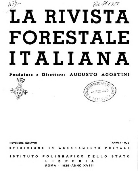 La rivista forestale italiana