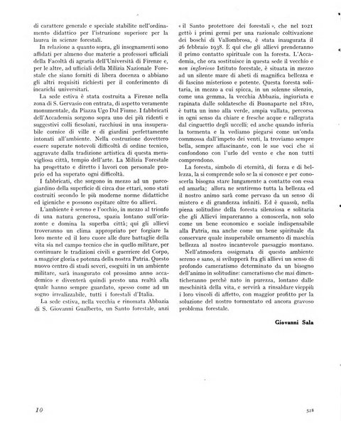 La rivista forestale italiana