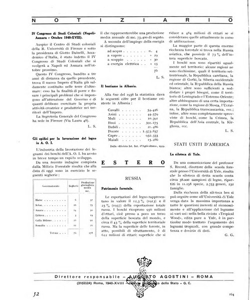 La rivista forestale italiana