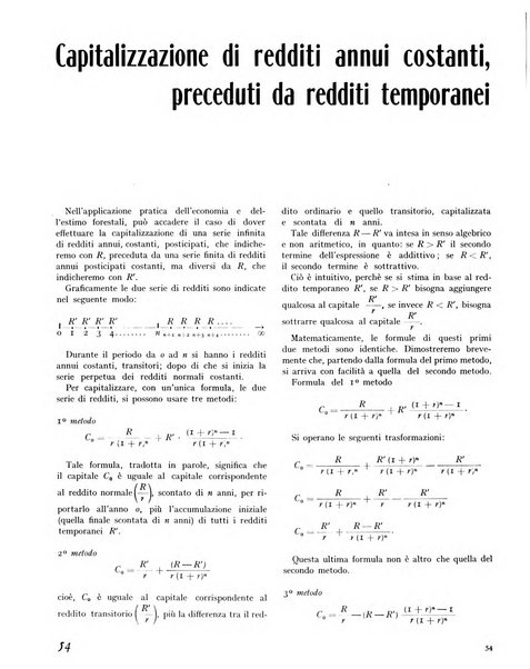 La rivista forestale italiana