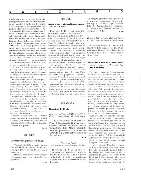 La rivista forestale italiana