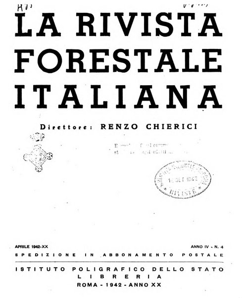 La rivista forestale italiana