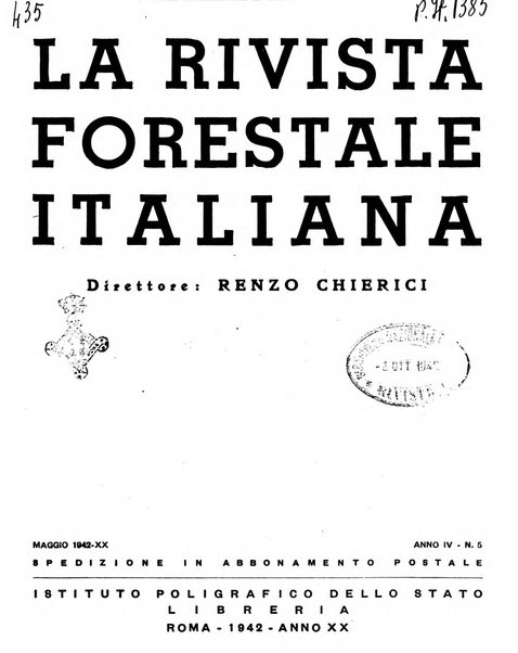 La rivista forestale italiana