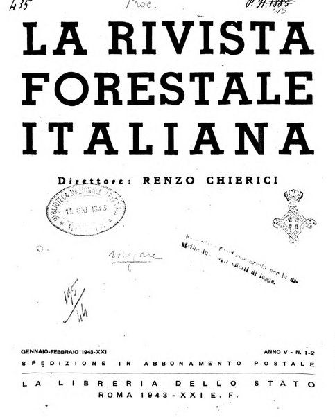 La rivista forestale italiana