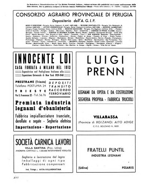 La rivista forestale italiana