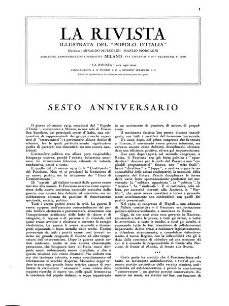 La rivista illustrata del Popolo d'Italia