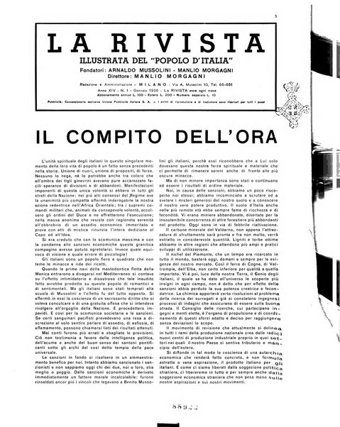 La rivista illustrata del Popolo d'Italia