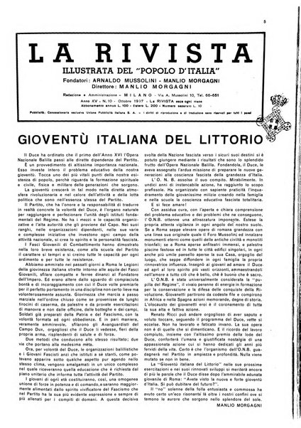 La rivista illustrata del Popolo d'Italia