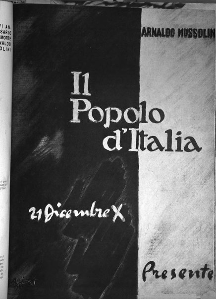 La rivista illustrata del Popolo d'Italia