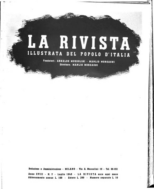 La rivista illustrata del Popolo d'Italia