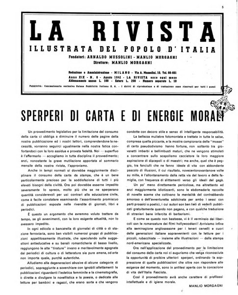 La rivista illustrata del Popolo d'Italia