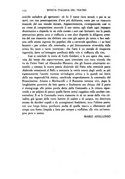 Rivista italiana del teatro